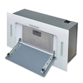 52cm White Glass Canopy Cooker Hood Extractor – SIA UCG52WH - London Houseware - 2